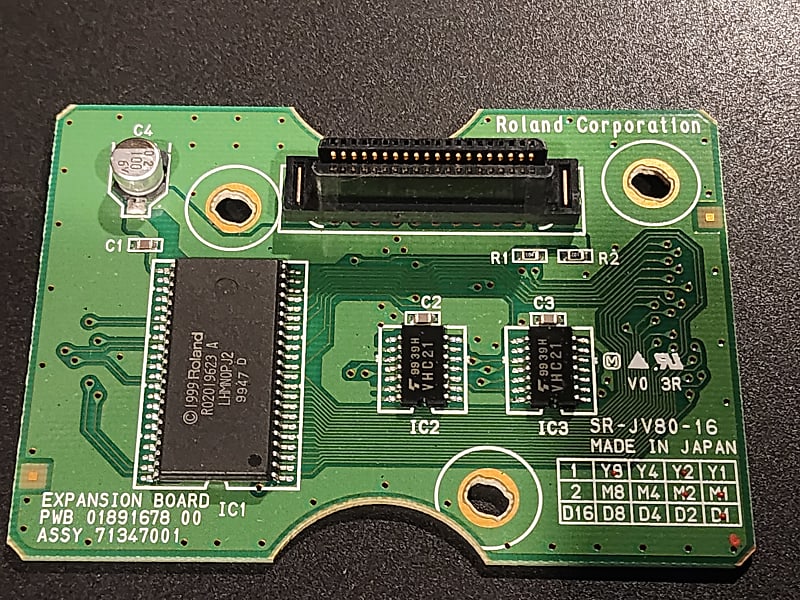 Roland SR-JV80-16 Orchestral II Expansion sound card from