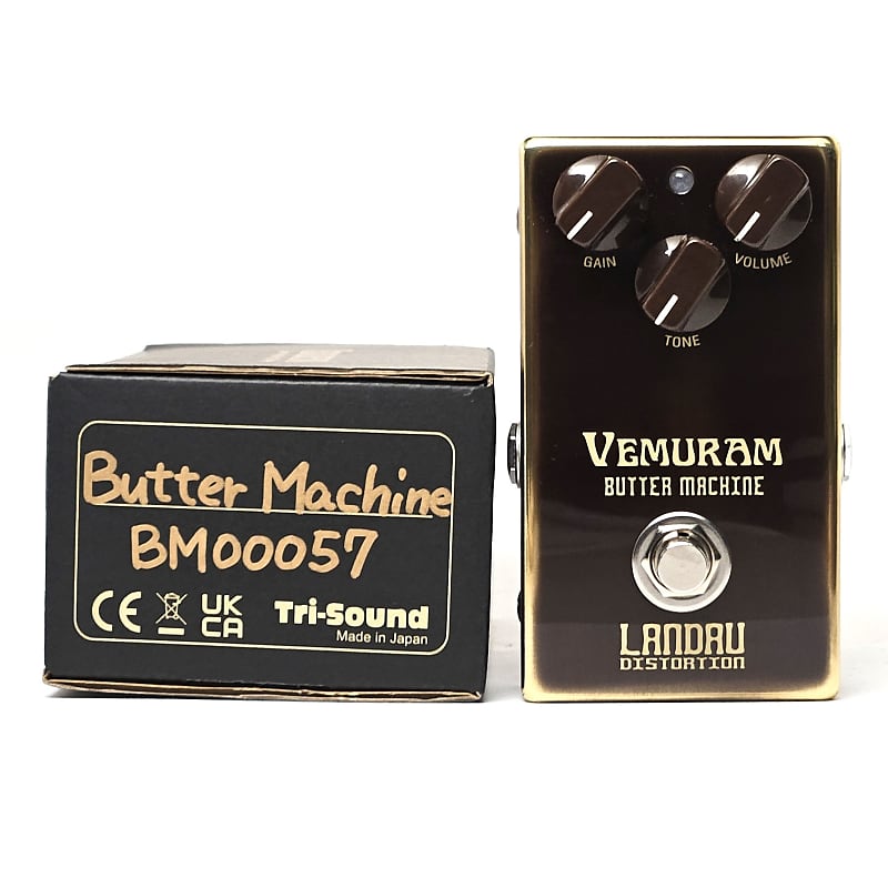 Vemuram Butter Machine Landau Distortion SERIAL #57! BRAND Vemuram Butter Machine Landau Distortion SERIAL #57! BRAND