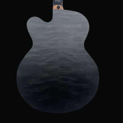 ARIA FEB-F2 / FL STBK (Stained Black) Fretless Electro Acoustic Guitar image 2