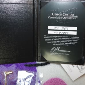 Gibson USA Custom Shop CS 356  goldtop image 2