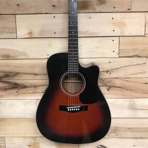 Yamaha FG-411C Vintage Sunburst | Reverb