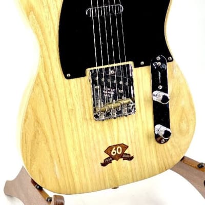 USED 2006 Fender Diamond 60th Anniversary Edition Telecaster Natural Gloss with case image 2