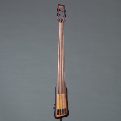 Ibanez Bass Workshop UB804-MOB Upswing Mahogany Oil Burst - Electric Contrabass image 2