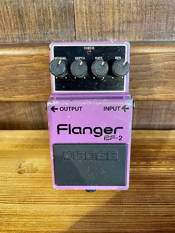 Boss BF-2 Flanger 1980-1984 (Black Label) Made In Japan