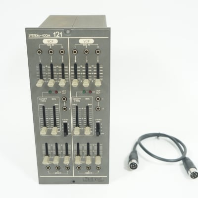 [SALE Ends Nov 11] Roland SYSTEM-100M Model 121 Dual VCF Modular Analog Synthesizer w/ 8-pin Cable
