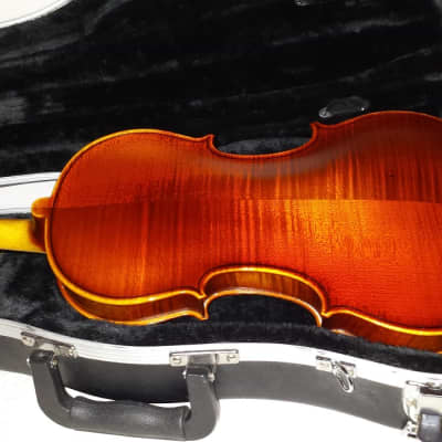 Hans Kroger Bavarian 780F 4/4 2007 German Violin & Vintage Fine Pernambuco Bow image 3