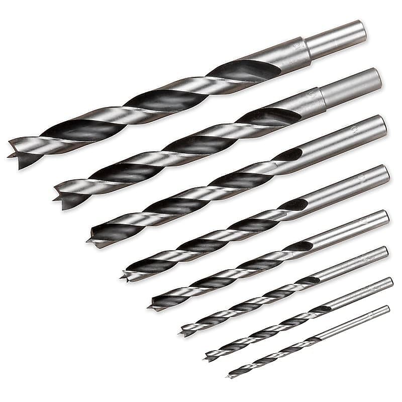 Fisch Brad Point Drill Bits, Metric set of 8 Reverb