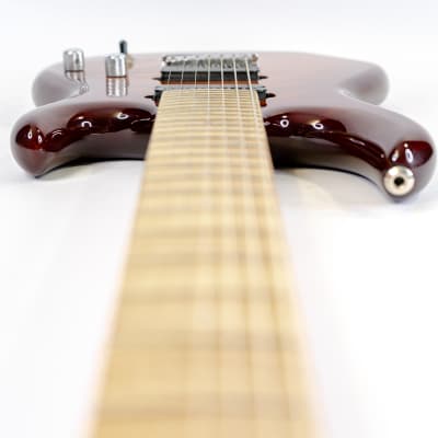 Mid 2000’s Carvin DC727 Quilted Deep Vintageburst 7-string Neck-Thru Guitar w/ OHSC image 12