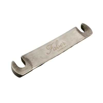 Faber TP-59P Vintage Spec Pure ALU Stop Tailpiece – Unplated image 4