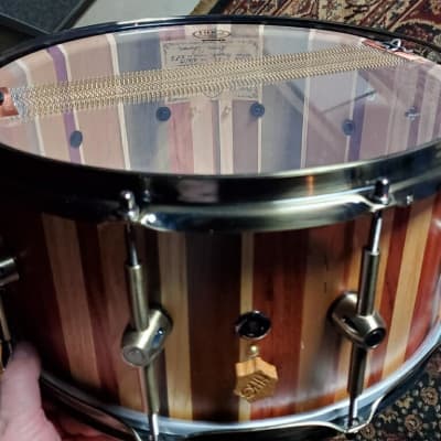 HHG  recycled series stave snare. 14x7  Like new! Firm on price. image 2
