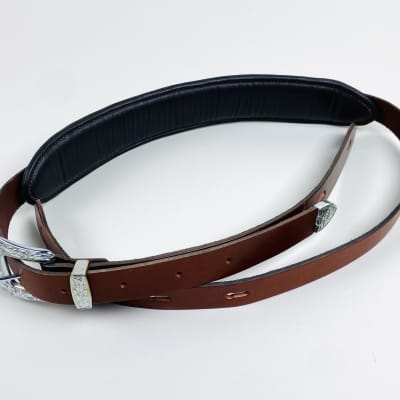 Gibson Levy's Leather Montana Strap—Western and Fancy—1994. for sale