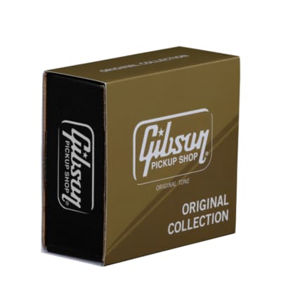 Gibson '57 Classic Plus (Double Black, Gold Cover, 2-Conductor, Potted, Alnico 2, 9K) image 3