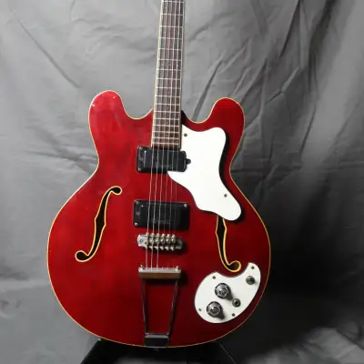 Mosrite Celebrity III Red * Late 1960's w/HSC image 1