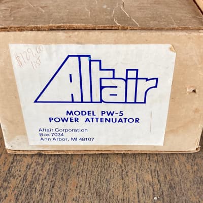 Altair PW-5 Power Attenuator image 7