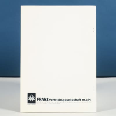 EMT 240 Reverberation Unit original owner's manual in German image 2