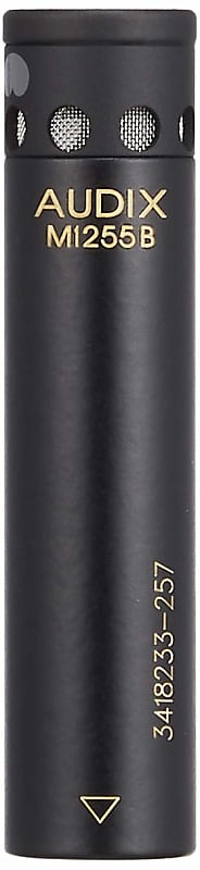 Audix Dynamic Microphone, 10.9 x 2.4 x 2.2 inches (M1255B) image 1