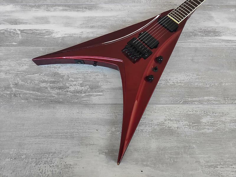美品！　EDWARDS エレキギター 赤 V型 1990's Edwards Japan (by ESP) E-C-98V Flying V (Red) | Reverb