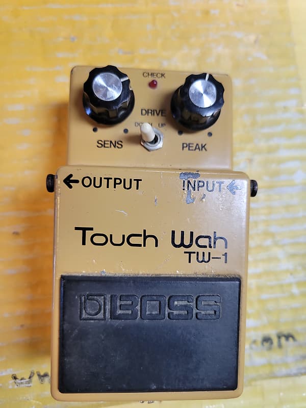 Boss Touch Wah early model Black label Japan effect pedal Reverb