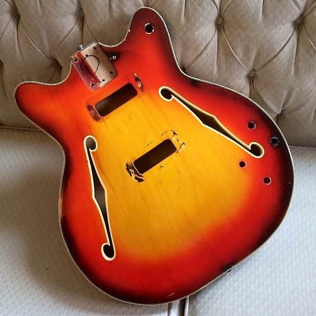 Fender Coronado II body 2 c 1966 Rosewood original vintage CBS Reverb Norway