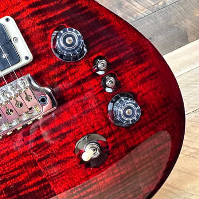 PRS Custom 24-08 Custom Color - Faded Fire Red 366934 image 3