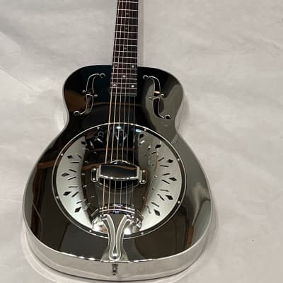Recording King RM-998-D Style-0 Chicken Feet Resonator Guitar 2023 Nickel-Plated Bell Brass image 9