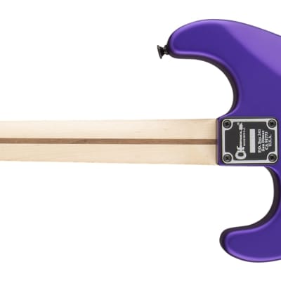 Charvel USA Select San Dimas Style 1 HSS FR Satin Plum Electric Guitar With Case image 8