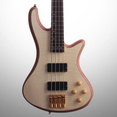 Schecter Stiletto Custom Electric Bass, Natural, Blemished for sale
