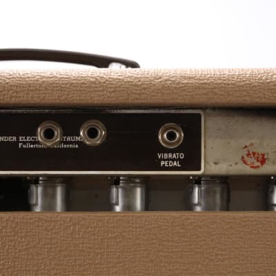 1962 Fender Concert 2x10 Tube in Super-Amp Chassis w/ Allessandro Spkrs #46004 image 9