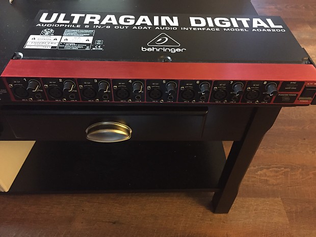 DTM・DAW Behringer ULTRAGAIN DIGITAL ADA8200 Behringer ADA8200 8-channel Microphone Preamp | Sweetwater
