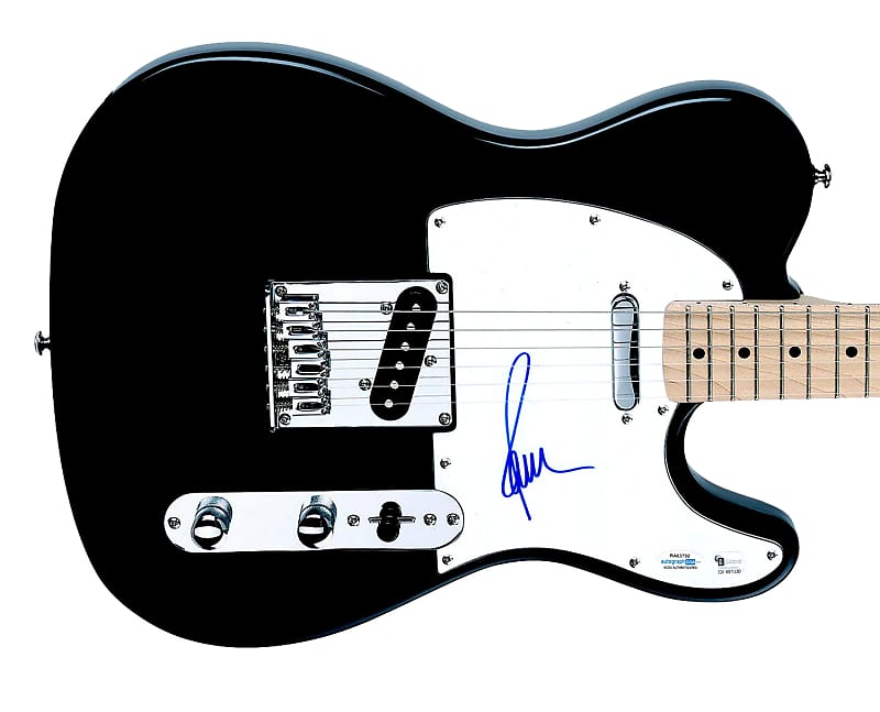 Paul Anka Autographed Signed Guitar ACOA image 1
