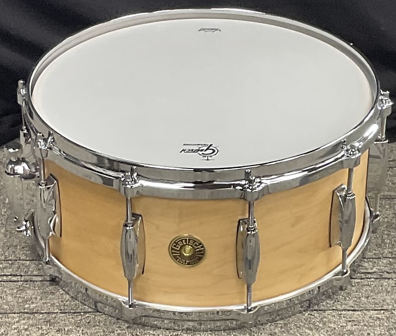 Gretsch Ridgeland Series 6.5x14" Snare Drum 2022 - Present - Satin Natural Lacquer image 1