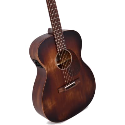 Sigma Guitars 000M-15E Aged Distressed Satin Electro-Acoustic Guitar image 4