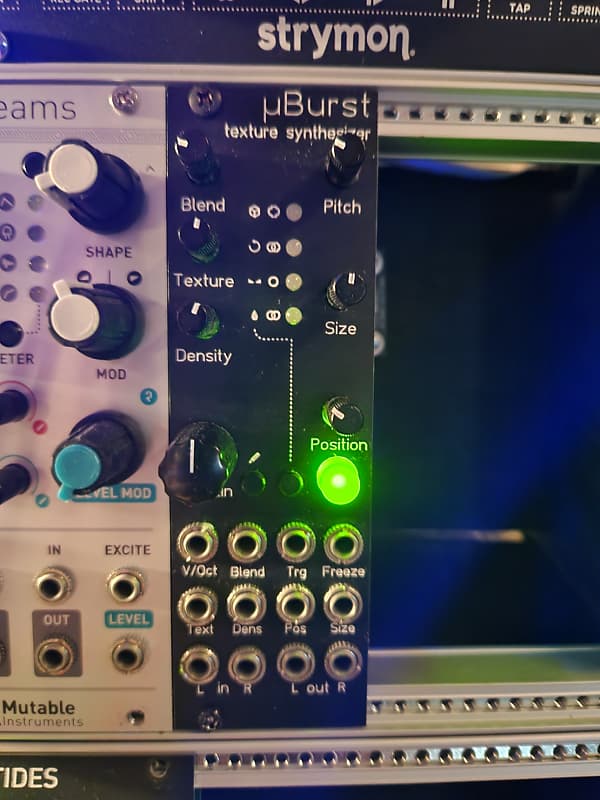 Michigan Synth Works uBurst Small Mutable Instruments Clouds Clone