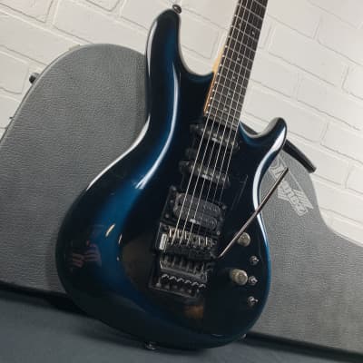 1987 Ibanez PRO540R / 540R Radius Pre-Joe Satriani Model Electric Guitar-  First Year Blue Burst | Reverb