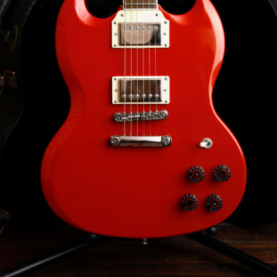 Epiphone SG Muse Scarlet Red Metallic Electric Guitar 2019 Pre-Owned image 1