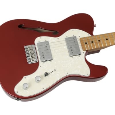 Fender Vintera 70s Thinline Candy Apple Red New Old Stock image 1