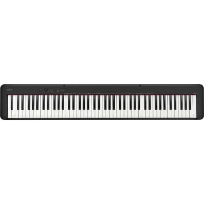 Casio CDP-S160 88-Key Slim-Body Portable Digital Piano, Black