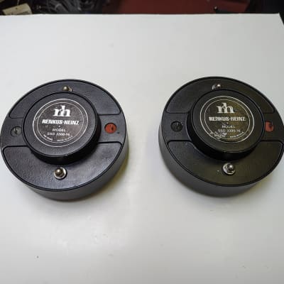 Matched Pair! Renkus Heinz 16 Ohm 3300 High Frequency 2" Throat Drivers - Look And Sound Great! image 1