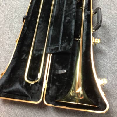 Bach TB301 Student Model Trombone - Clear-Lacquered Brass image 2