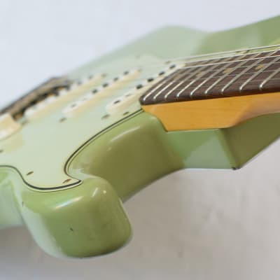 Fender Stratocaster 60 Relic FA-Sweet Pea Green image 12