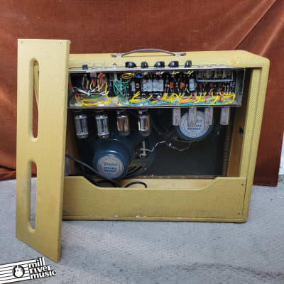 Fender '57 Twin-Amp Tweed Reissue 2009 40-Watt 2x12" Guitar Combo w/ Original over image 7