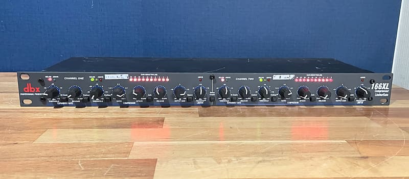 dbx 166XL Stereo Compressor / Limiter / Gate | Reverb Canada