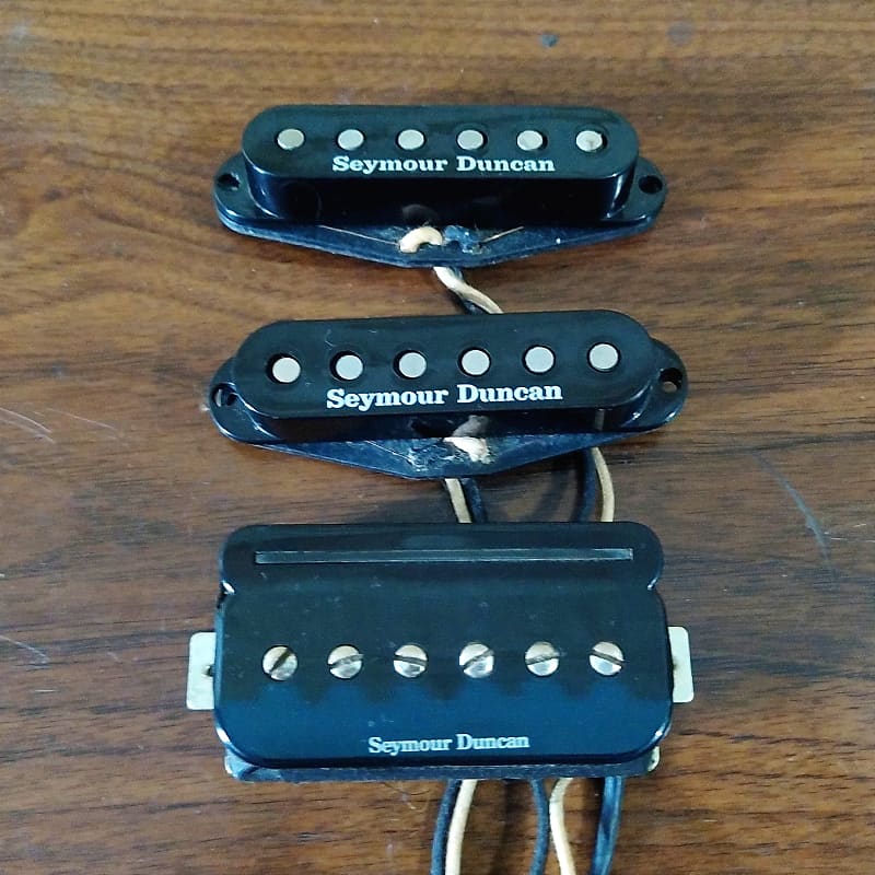 Seymour Duncan SHPR-1b P-Rails & SSL-2 Vintage Flat Middle n Neck