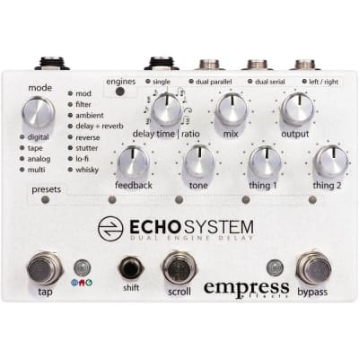 Empress Echo System Dual Engine Delay Pedal for sale