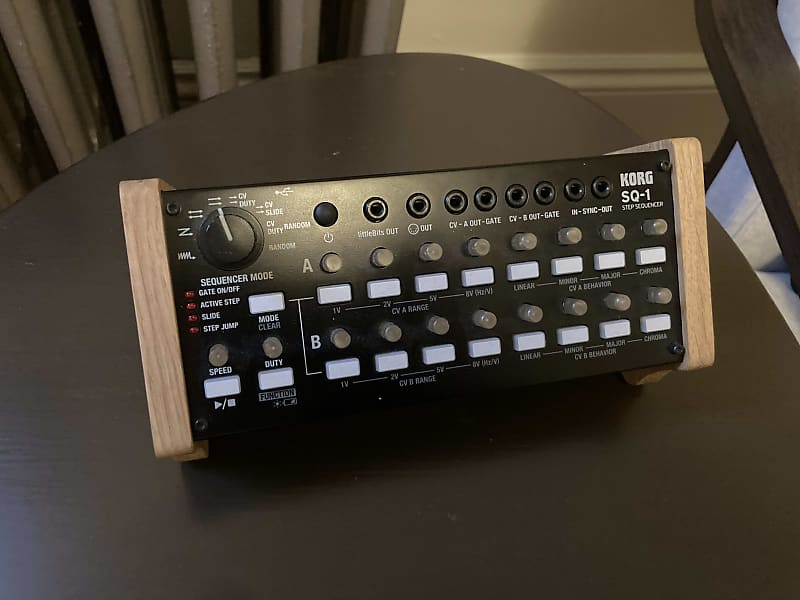 Korg SQ-1 Wooden Side Panel Desktop Stand Eurorack Gear LO | Reverb