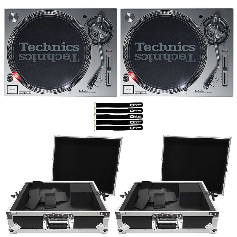 Technics SL-1200MK7-S Direct-Drive Silver Pro DJ Turntable w