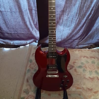 Bacchus BSG-SP (SG Special) 2011 Cherry | Reverb UK