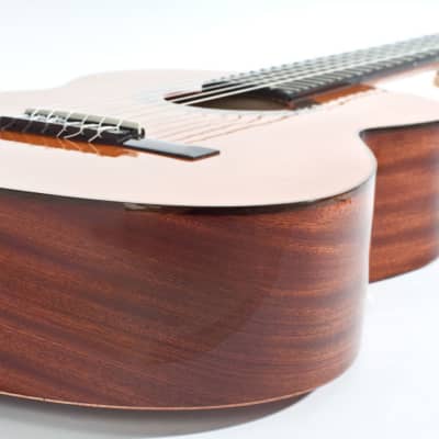 Spanish Classical Guitar VALDEZ MODEL E -  left hand - solid cedar top image 4