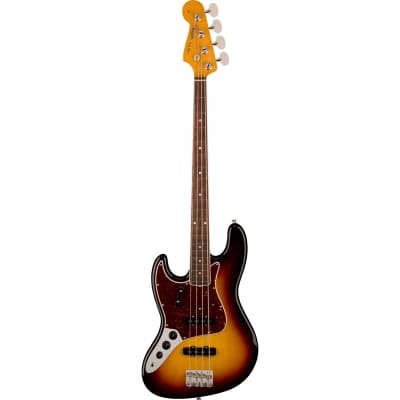 Fender American Vintage II 1966 Jazz Bass Left-Hand, Rosewood Fingerboard, 3-Color Sunburst for sale