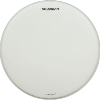 Aquarian 15" Texture Coated White Drumhead image 1